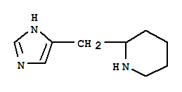(9CI)-2-(1H-咪唑-4-甲基)-哌啶结构式_746604-42-2结构式