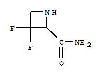 (9ci)-3,3-二氟-2-氮杂丁烷羧酰胺结构式_746622-43-5结构式