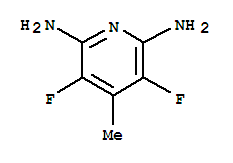 (9ci)-3,5-二氟-4-甲基-2,6-吡啶二胺结构式_74718-94-8结构式