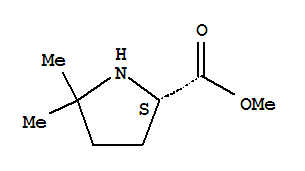 (9ci)-5,5-二甲基-L-脯氨酸甲酯结构式_747407-19-8结构式