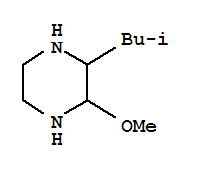 (9ci)-2-甲氧基-3-(2-甲基丙基)-哌嗪结构式_74784-14-8结构式