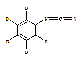 异硫氰酸苯酯-D5结构式_74881-77-9结构式
