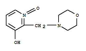(9ci)-2-(4-吗啉甲基)-3-羟基吡啶结构式_749146-33-6结构式