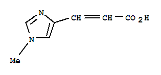 (9ci)-3-(1-甲基-1H-咪唑-4-基)-2-丙酸结构式_749177-28-4结构式