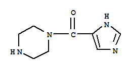 (9ci)-1-(1H-咪唑-4-基羰基)-哌嗪结构式_749197-63-5结构式