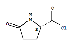 (2s)-(9ci)-5-氧代-2-吡咯烷羰酰氯结构式_74936-93-9结构式