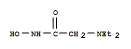(9ci)-2-(二乙基氨基)-n-羟基-乙酰胺结构式_749806-60-8结构式