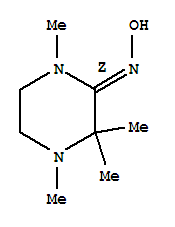 (z)-(9ci)-1,3,3,4-四甲基哌嗪酮肟结构式_74987-00-1结构式