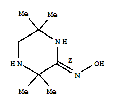 (z)-(9ci)-3,3,6,6-四甲基哌嗪酮肟结构式_74987-03-4结构式