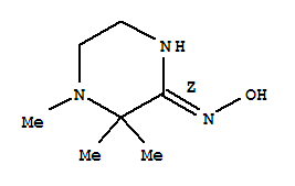 (z)-(9ci)-3,3,4-三甲基哌嗪酮肟结构式_74987-05-6结构式