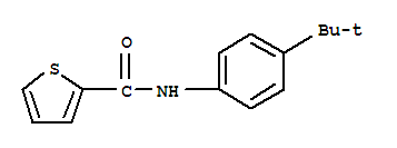 2-Thiophenecarboxamide,n-[4-(1,1-dimethylethyl)phenyl]-(9ci) Structure,749915-46-6Structure