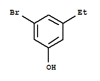 (9CI)-3-溴-5-乙基-苯酚结构式_749930-37-8结构式