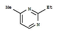 (6CI,9CI)-2-乙基-4-甲基-嘧啶结构式_75074-97-4结构式