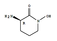 (r)-(9ci)-3-氨基-1-羟基-2-哌啶酮结构式_751419-43-9结构式