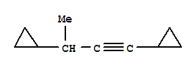 (9ci)-1,1-(3-甲基-1-丙炔-1,3-二基)双-环丙烷结构式_75143-17-8结构式