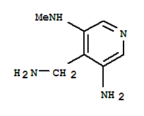3,5-Pyridinediamine,4-(aminomethyl)-n-methyl-(9ci) Structure,752967-59-2Structure