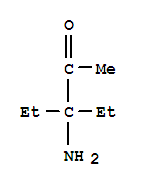 (9ci)-3-氨基-3-乙基-2-戊酮结构式_753398-13-9结构式