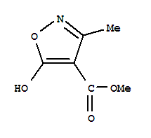 (9ci)-5-羟基-3-甲基-4-异噁唑羧酸甲酯结构式_753486-91-8结构式