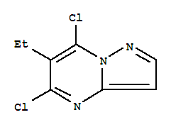 (9CI)-5,7-二氯-6-乙基-嘧啶结构式_754211-04-6结构式
