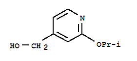 (9ci)-2-(1-甲基乙氧基)-4-吡啶甲醇结构式_754218-88-7结构式