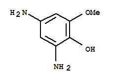 (9CI)-2,4-二氨基-6-甲氧基-苯酚结构式_754940-60-8结构式