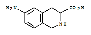 6-氨基-1,2,3,4-四氢异喹啉-3-羧酸结构式_754963-56-9结构式