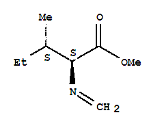 (9ci)-n-亚甲基-,甲酯L-异亮氨酸结构式_755722-18-0结构式