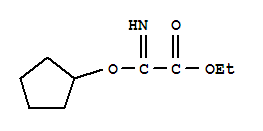 (9ci)-(环戊基氧基)亚氨基-乙酸乙酯结构式_755743-16-9结构式
