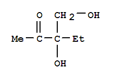 (4ci)-3-羟基-3-(羟基甲基)-2-戊酮结构式_755760-40-8结构式
