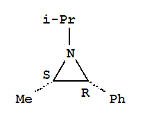 (2s,3r)-(9ci)-2-甲基-1-(1-甲基乙基)-3-苯基-氮丙啶结构式_756411-90-2结构式