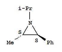 (2s,3s)-(9ci)-2-甲基-1-(1-甲基乙基)-3-苯基-氮丙啶结构式_756411-91-3结构式