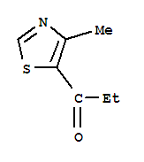 1-(4-甲基-5-噻唑)-1-丙酮结构式_756799-60-7结构式
