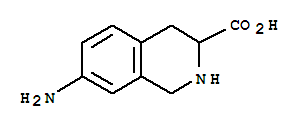 7-氨基-1,2,3,4-四氢-(9CI)-3-异喹啉羧酸结构式_756803-94-8结构式