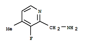(9ci)-3-氟-4-甲基-2-吡啶甲胺结构式_756807-57-5结构式