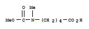 5-[(甲氧基羰基)甲基氨基]-戊酸结构式_756874-12-1结构式