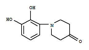 (9ci)-1-(2,3-二羟基苯基)-4-哌啶酮结构式_756900-94-4结构式