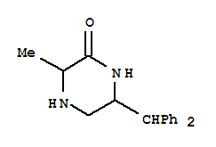(9ci)-6-(二苯基甲基)-3-甲基-哌嗪酮结构式_757179-67-2结构式