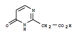 (9ci)-1,4-二氢-4-氧代-2-嘧啶乙酸结构式_758632-69-8结构式