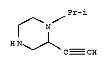 (9ci)-2-乙炔-1-(1-甲基乙基)-哌嗪结构式_759401-74-6结构式