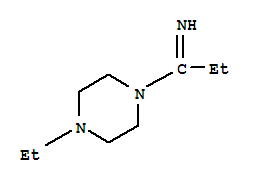 (9ci)-1-乙基-4-(1-亚氨基丙基)-哌嗪结构式_760118-12-5结构式