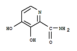 (9ci)-3,4-二羟基-2-吡啶羧酰胺结构式_760164-44-1结构式
