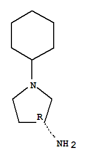 (r)-(9ci)-1-环己基-3-吡咯烷胺结构式_760921-94-6结构式