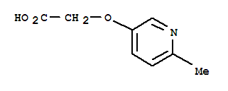 (9ci)-[(6-甲基-3-吡啶)氧基]-乙酸结构式_760938-66-7结构式
