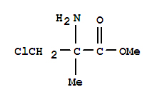 (9ci)-3-氯-2-甲基-丙氨酸甲酯结构式_761348-53-2结构式