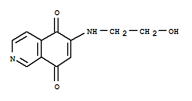 5,8-Isoquinolinedione, 6-[(2-hydroxyethyl)amino]-(9ci) Structure,761429-85-0Structure