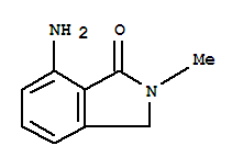 7-氨基-2-甲基-2,3-二氢-1H-异吲哚-1-酮结构式_761440-06-6结构式