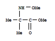(9ci)-n-甲氧基-2-甲基-丙氨酸甲酯结构式_76170-89-3结构式