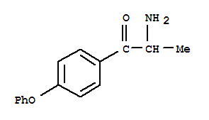  2-氨基-1-(4-苯氧基苯基)-1-丙酮结构式_762197-47-7结构式