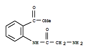 (9ci)-2-[(氨基乙酰基)氨基]-苯甲酸甲酯结构式_762200-76-0结构式