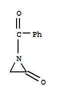 (9ci)-1-苯甲酰基-氮丙啶酮结构式_76345-43-2结构式